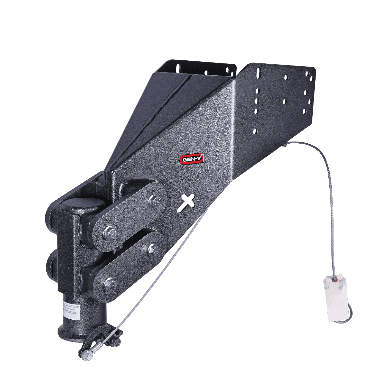 Gen-Y | Executive Torsion-Flex Auto Latch | 5th Wheel to Gooseneck 2-5-16in Coupler (.5K-2K PW)