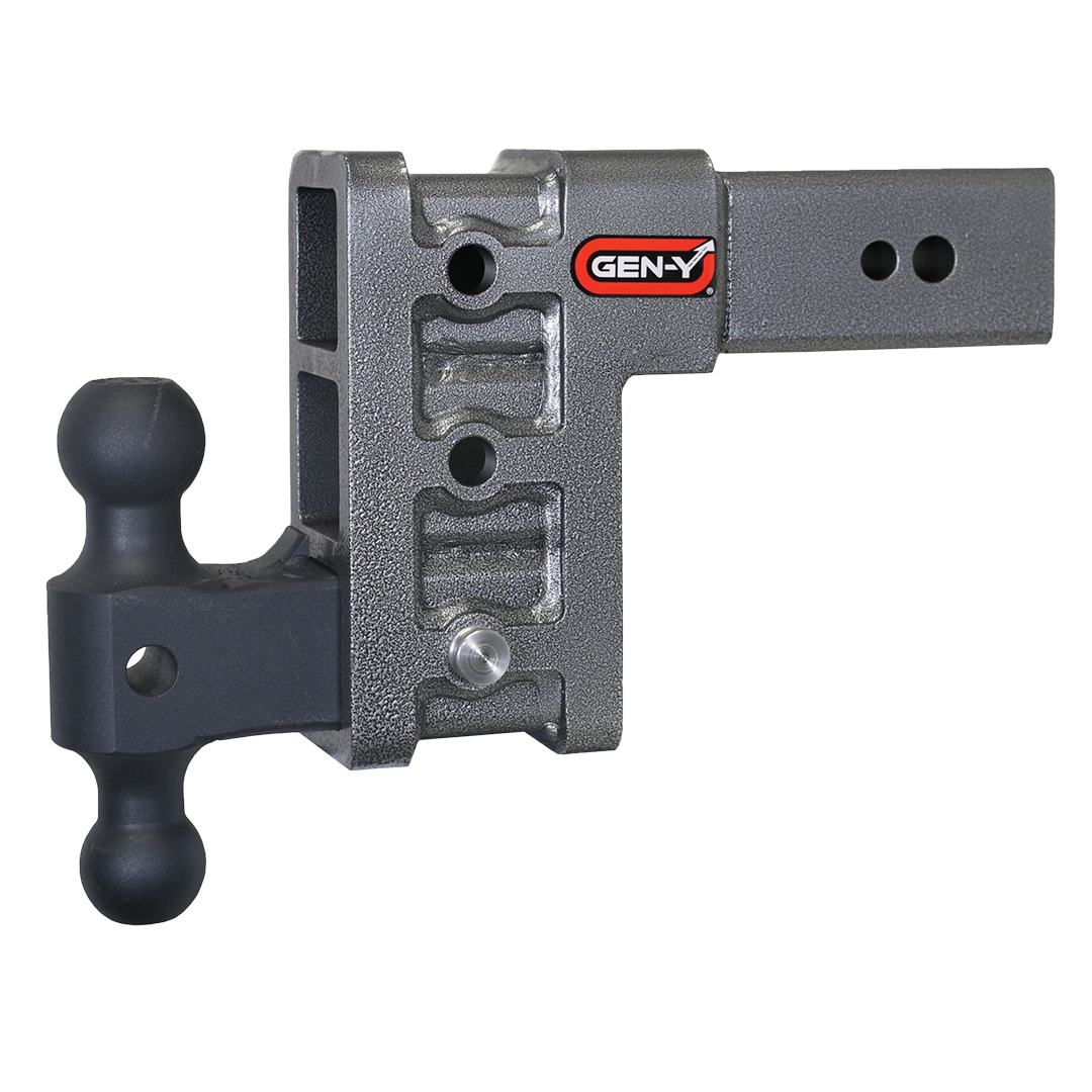 Gen-Y | Mega Duty 3in Shank | 6in Drop 3500lb TW 32K Hitch with GH-0161 Dual-Ball