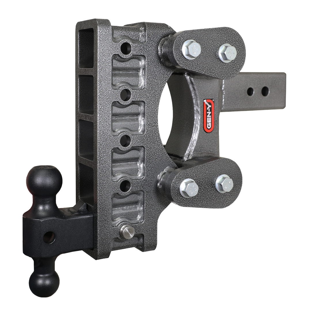 Gen-Y | The Boss Torsion-Flex 3in | Shank 9in Drop 3500lb TW 32K Hitch with GH-0161 Dual-Ball