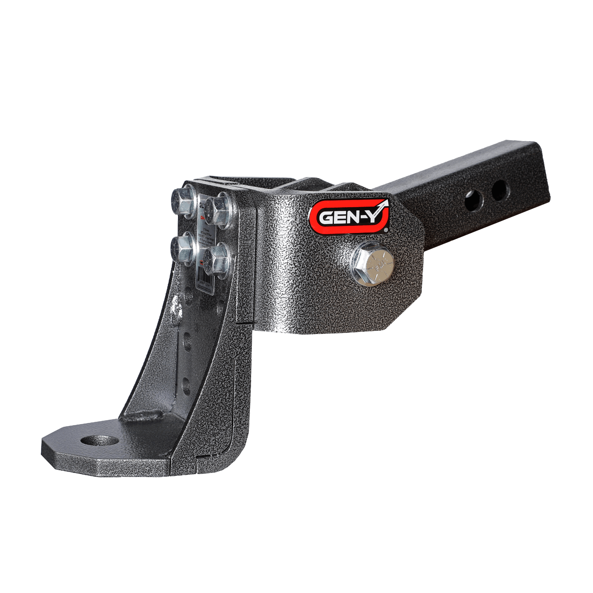 Gen-Y | Glyder Torsion-Flex 2in Shank | 6in Drop 7K Hitch with Ball Platform-1in Diameter Mounting Hole