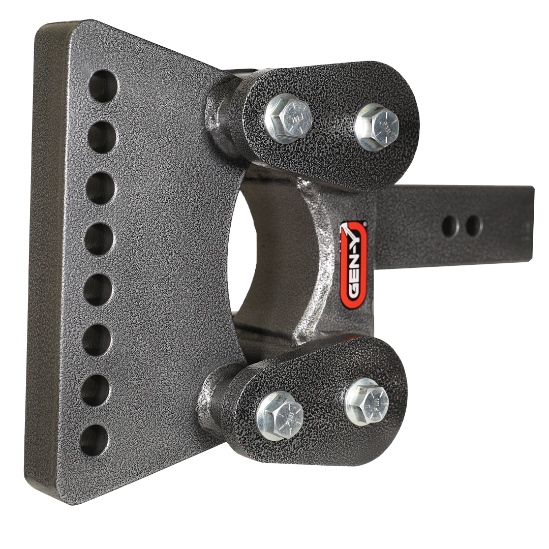 Gen-Y | The Boss Torsion-Flex 2.5in | Weight Distribution Shank 6.5in Drop 1100lb TW 10K Hitch