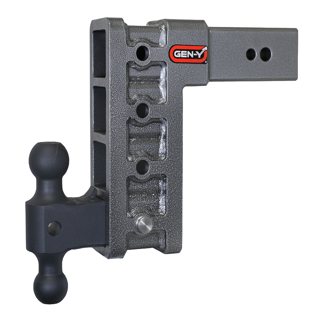 Gen-Y | Mega Duty 3in Shank | 9in Drop 3500lb TW 32K Hitch with GH-0161 Dual-Ball
