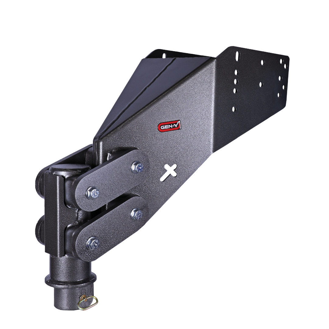 Gen-Y | Executive Torsion-Flex Manual Latch | 5th Wheel Gooseneck 2-5-16in Coupler (.5K-2K PW)