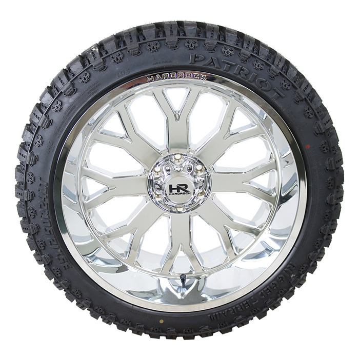 Hardrock Offroad H504 Slammer Xposed Chrome Patriot R/T