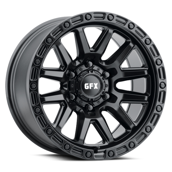 G-FX Wheels TR26 Matte Black 20x9 12mm Offset 6x135