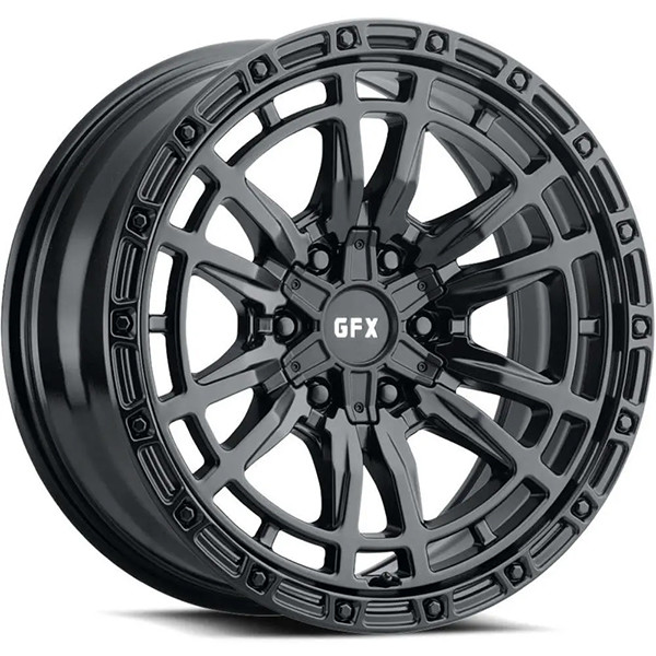 G-FX Wheels TR24 Matte Black 18x9 12mm Offset 6x135,6x139.7 (6x5.5)