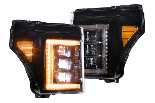 Morimoto | XB Headlights 11-16 Ford | Super Duty Amber DRL