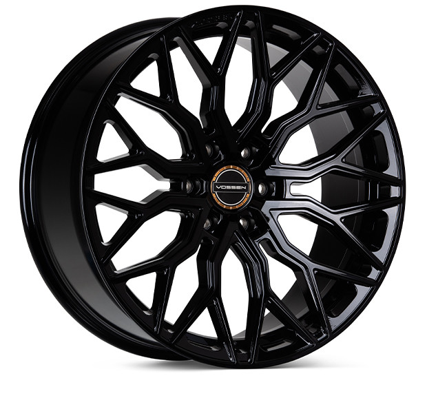 Vossen Wheels HF6-3 Gloss Black 20x9.5 15mm Offset 6x135
