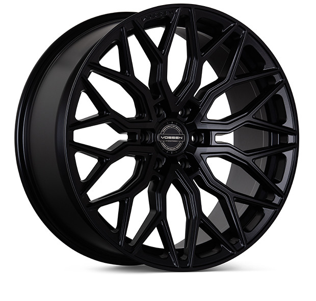 Vossen Wheels HF6-3 Satin Black 22x9.5 20mm Offset 6x135