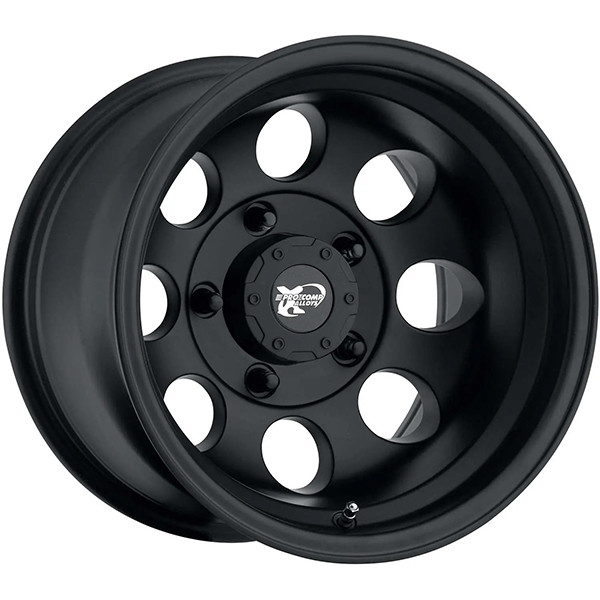 Pro Comp Wheels Vintage PA69 Flat Black 17x9 -6mm Offset 8x165.1 (8x6.5)