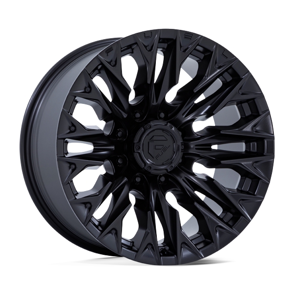 Fuel Offroad Wheels Flame 8 D804 Matte Black 20x9 1mm Offset 8x170