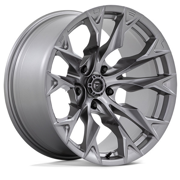 Fuel Offroad Wheels Flame 5 D806 Platinum 20x9 1mm Offset 5x127 (5x5)