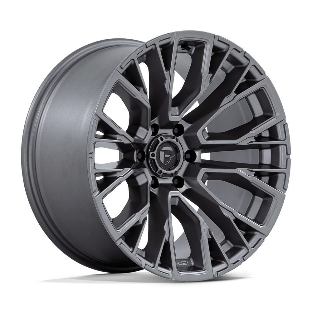 Fuel Offroad Wheels Rebar D848 Matte Gunmetal 20x9 1mm Offset 6x135