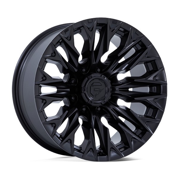 Fuel Offroad Wheels Flame 8 D804 Matte Black 20x9 1mm Offset 8x180