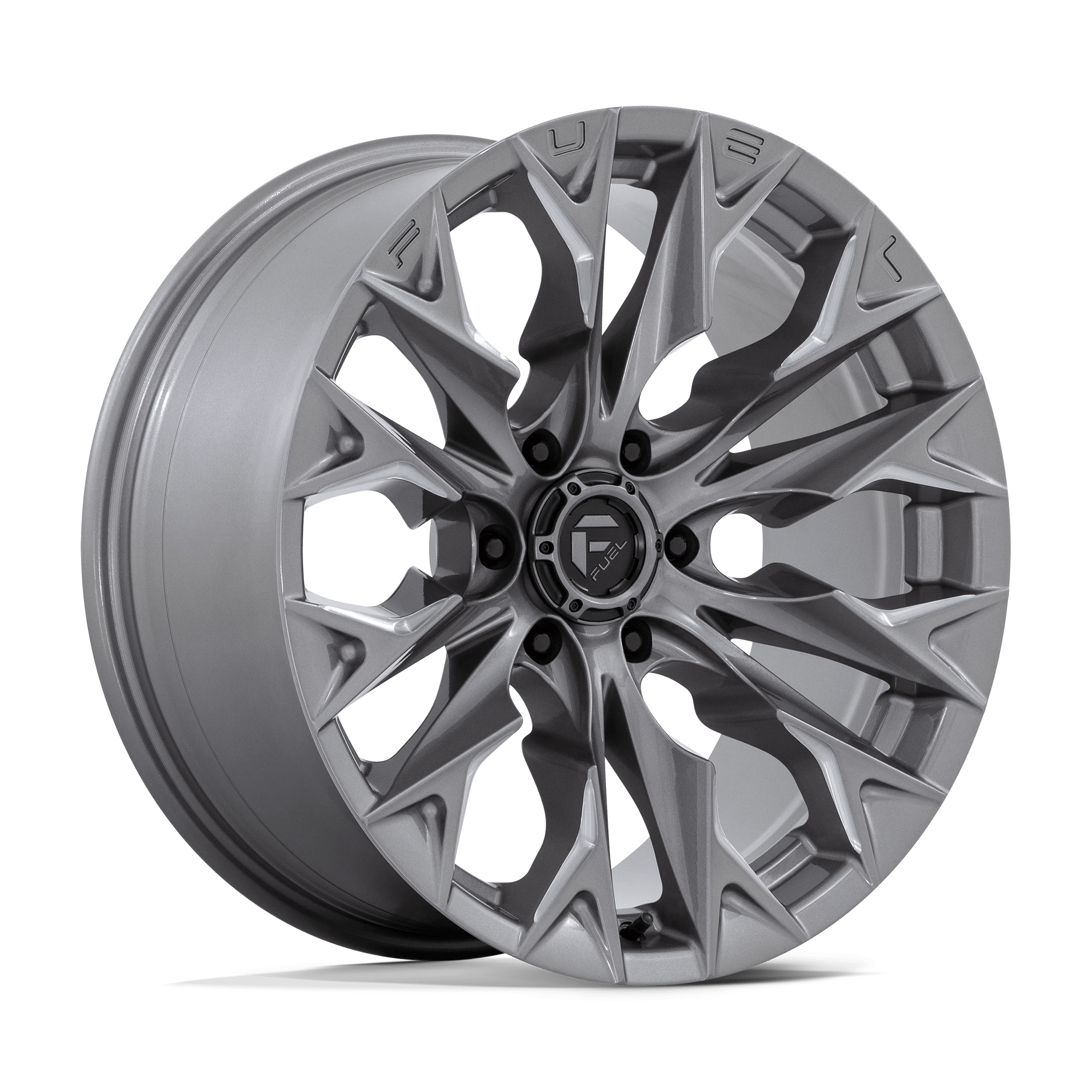 Fuel Offroad Wheels Flame 6 Platinum D806 Platinum 22x10 -18mm Offset 6x135