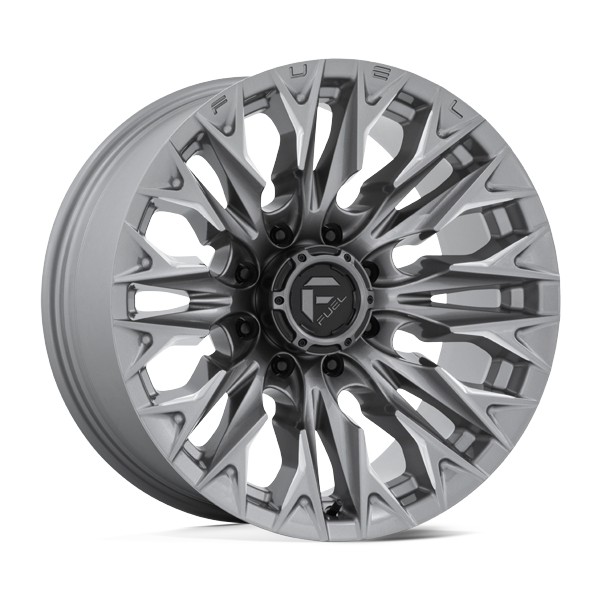 Fuel Offroad Wheels Flame 8 D806 Platinum 20x10 -18mm Offset 8x170