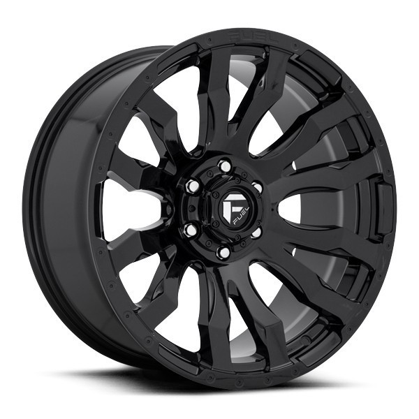 Fuel Offroad Wheels Blitz D675 Gloss Black 20x9 1mm Offset 5x139.7 (5x5.5)