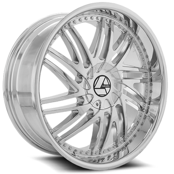 Azara Wheels AZA-509 Chrome 24x9 25mm Offset 6x135,6x139.7 (6x5.5)