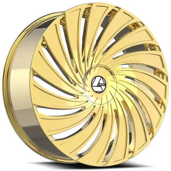 Azara Wheels AZA-533 Gold 30x9.5 22mm Offset 6x135,6x139.7 (6x5.5)