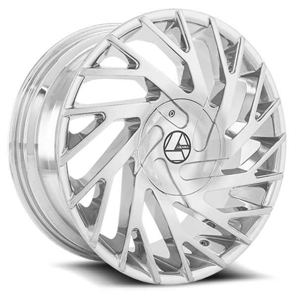 Azara Wheels AZA-505 Chrome 30x9.5 19mm Offset 6x135,6x139.7 (6x5.5)