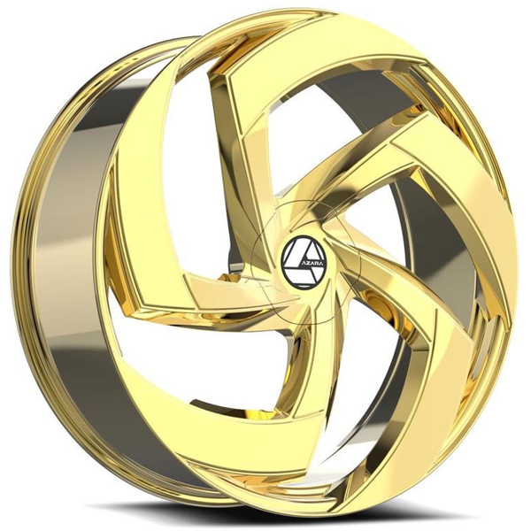 Azara Wheels AZA-530 Gold 30x9.5 22mm Offset 6x135,6x139.7 (6x5.5)