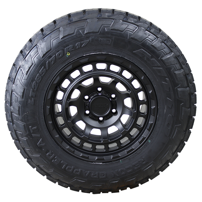 Black Rhino Chamber Matte Black Nitto Recon Grappler A/T