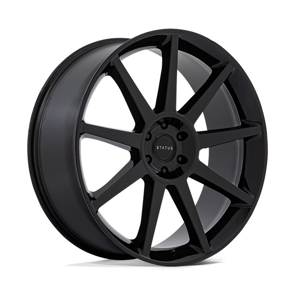 Status Wheels Mammoth Gloss Black 22x9.5 20mm Offset 5x112
