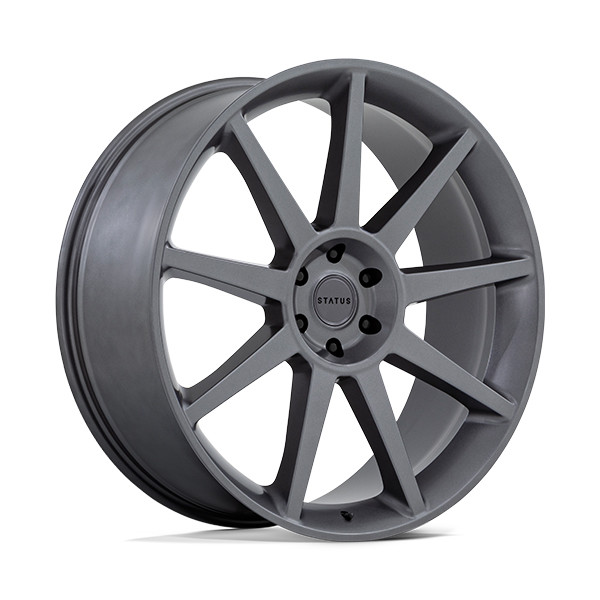 Status Wheels Mammoth Matte Anthracite 22x9.5 30mm Offset 5x127 (5x5)