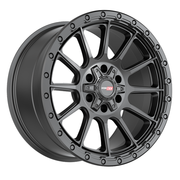 Vortek Offroad Wheels VRT-606 Matte Black 18x9 -12mm Offset 5x127 (5x5),5x139.7 (5x5.5)