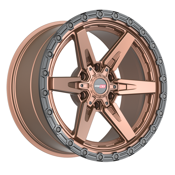 Vortek Offroad Wheels VRT-602 Matte Bronze with Black Bead Ring 17x9 0mm Offset 6x135,6x139.7 (6x5.5)