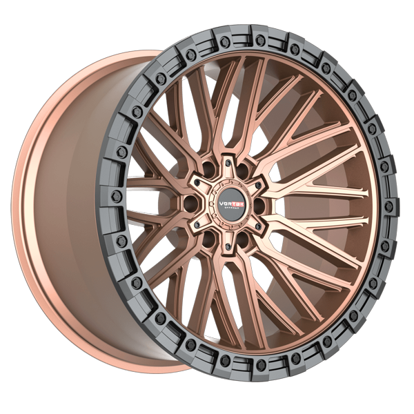 Vortek Offroad Wheels VRT-608 Matte Bronze with Black Bead Ring 20x12 -44mm Offset 6x135,6x139.7 (6x5.5)
