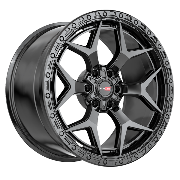 Vortek Offroad Wheels VRT-603 Satin Black 22x12 -44mm Offset 6x135,6x139.7 (6x5.5)
