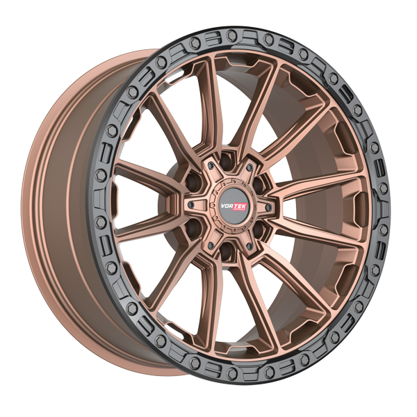 Vortek Offroad Wheels VRT-601 Matte Bronze with Black Bead Ring 18x9 0mm Offset 6x135,6x139.7 (6x5.5)