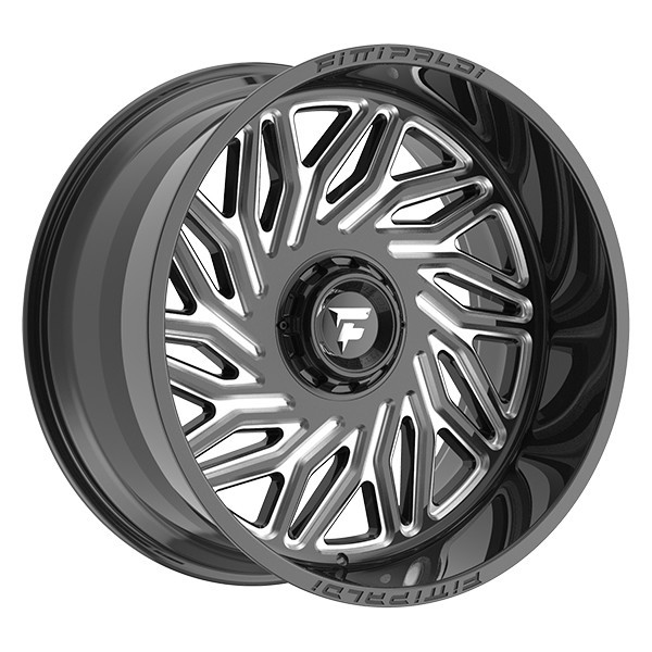 Fittipaldi Wheels FA13BM Gloss Black Milled 24x12 -44mm Offset 8x180