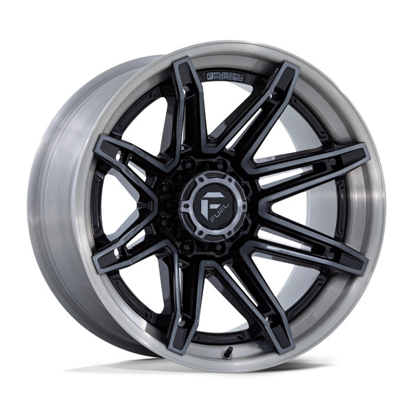 Fuel Offroad Wheels Brawl FC401 Gloss Black With Gray Tint 20x10 -18mm Offset 6x139.7 (6x5.5)