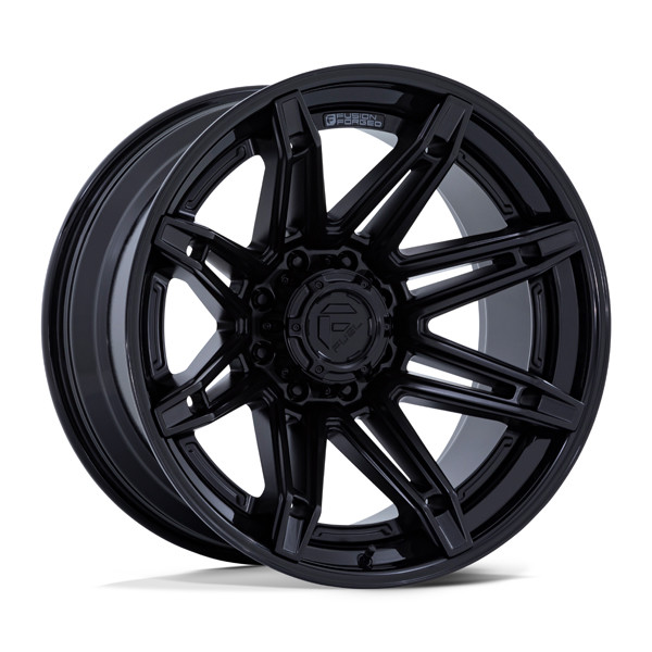 Fuel Offroad Wheels Brawl FC401 Matte Black With Gloss Black Lip 20x10 -18mm Offset 6x139.7 (6x5.5)
