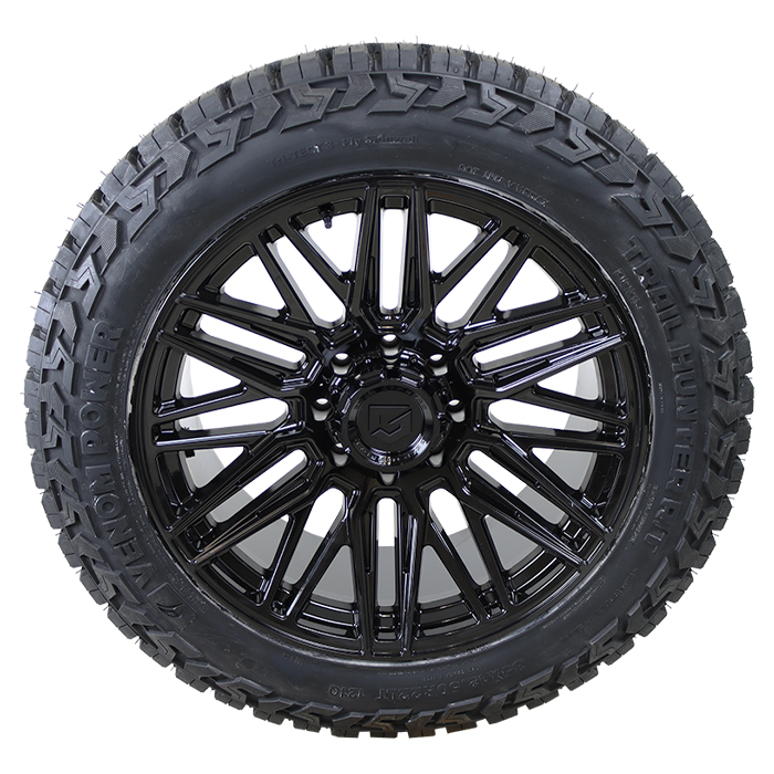 Gear Offroad 770B Edge Gloss Black Venom Power Trail Hunter R/T