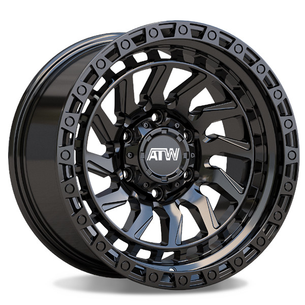 All Terrain Wheels Culebra Culebra All Satin Black 17x9 -12mm Offset 6x139.7 (6x5.5)