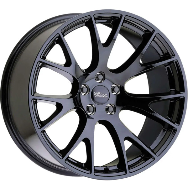 Voxx Replica Wheels Hellcat CAT Gloss Black 20x9 27mm Offset 6x139.7 (6x5.5)
