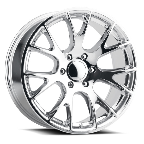 Voxx Replica Wheels Hellcat CAT Chrome 20x9 27mm Offset 6x139.7 (6x5.5)
