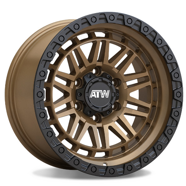 All Terrain Wheels Yukon Yukon Satin Sand Bronze 17x9 -12mm Offset 6x139.7 (6x5.5)