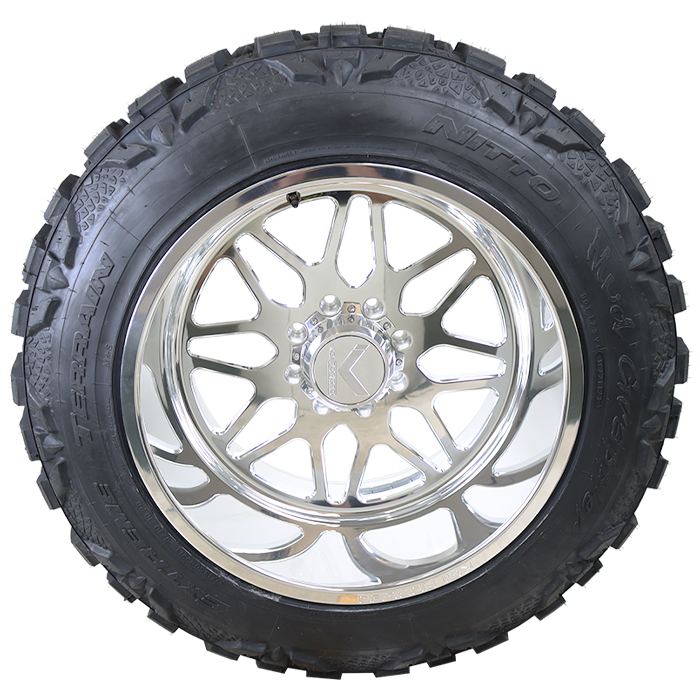 KG1 Forged Veteran Polished Nitto Mud Grappler