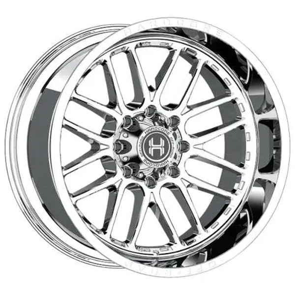 Hardcore Offroad Wheels Threat HC102 Chrome 20x10 -19mm Offset 8x165.1 (8x6.5)