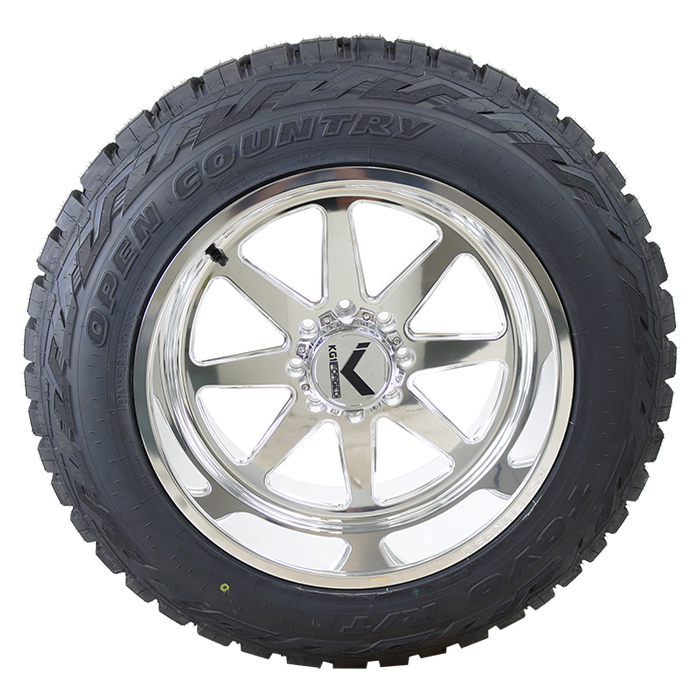 KG1 Forged Okto Polished Toyo Open Country R/T