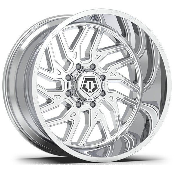 TIS Wheels 544C Chrome 22x12 -44mm Offset 8x180