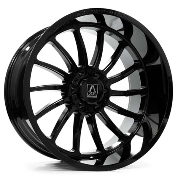 AXE Offroad Wheels Chronus Gloss Black 22x12 -44mm Offset 8x165.1 (8x6.5)