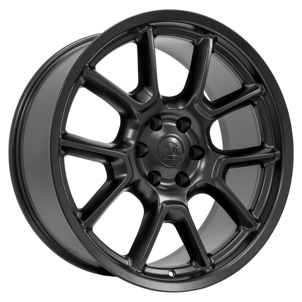 OE Wheels DG21 Ram Satin Black 22x9.5 9mm Offset 6x139.7 (6x5.5)