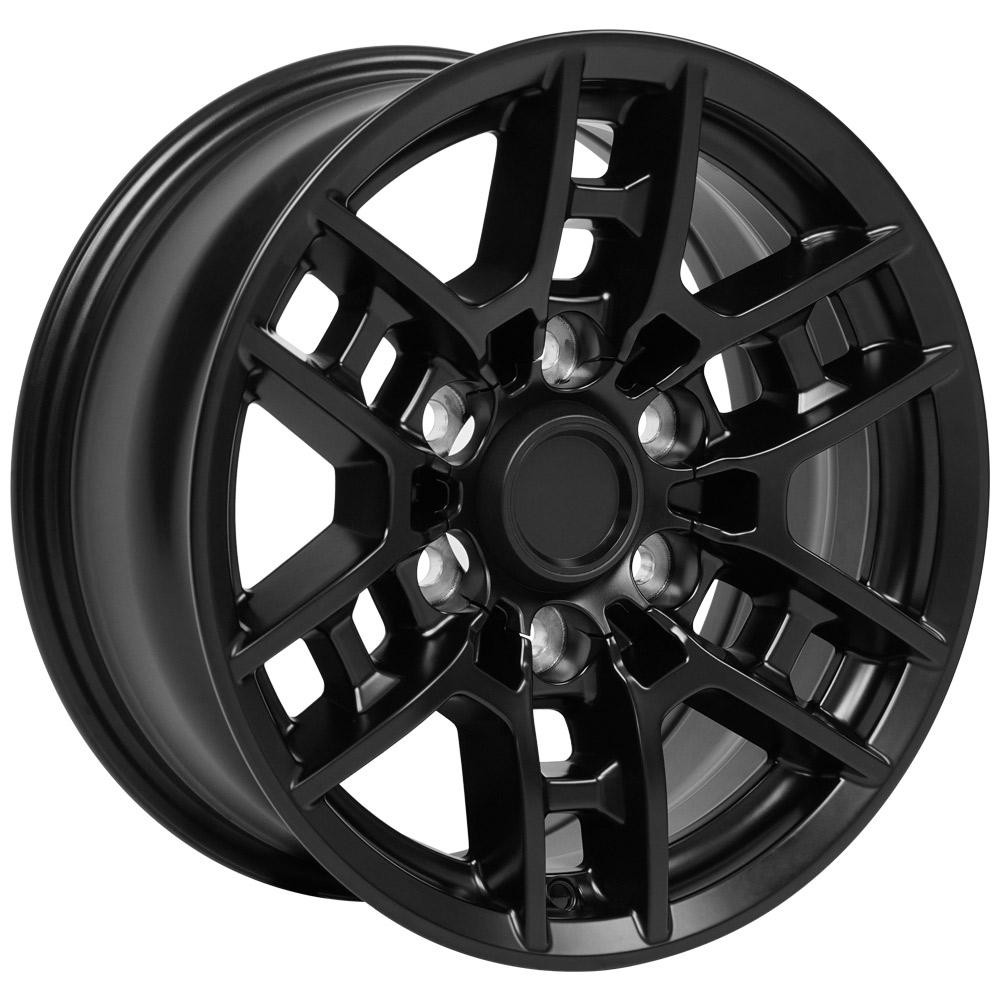 OE Wheels Toyota Tacoma TY17 Satin Black 16x7 13mm Offset 6x139.7 (6x5.5)
