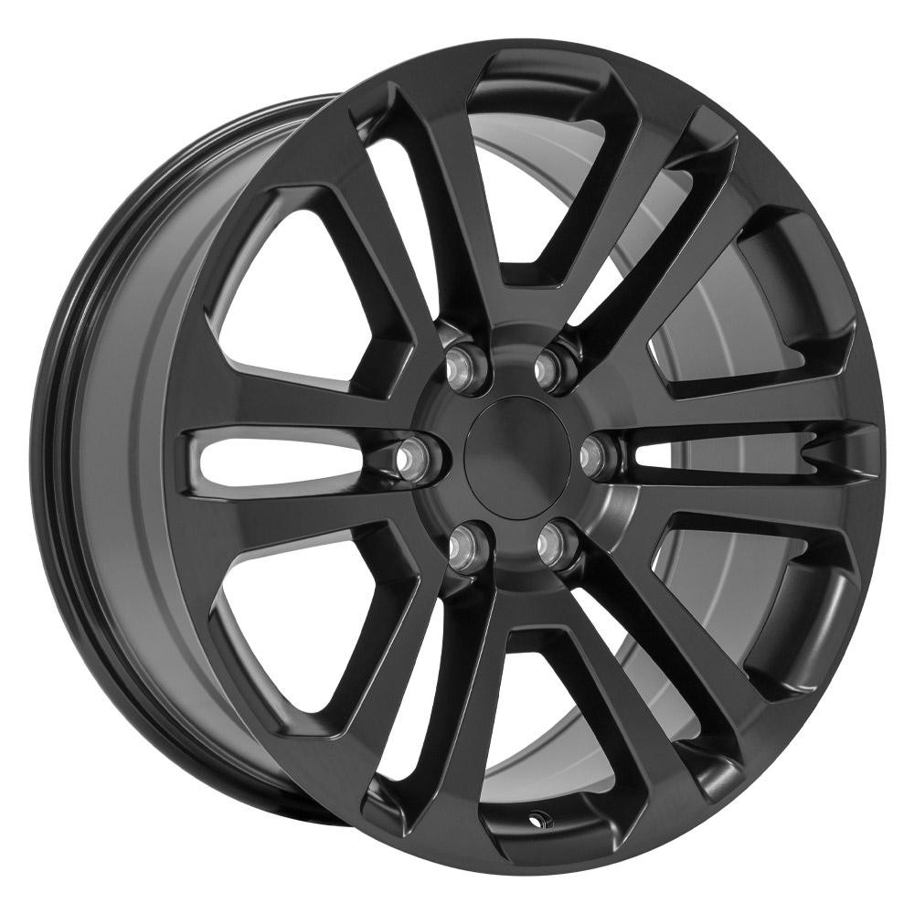 OE Wheels GMC Sierra CV99 Satin Black 20x9 31mm Offset 6x139.7 (6x5.5)