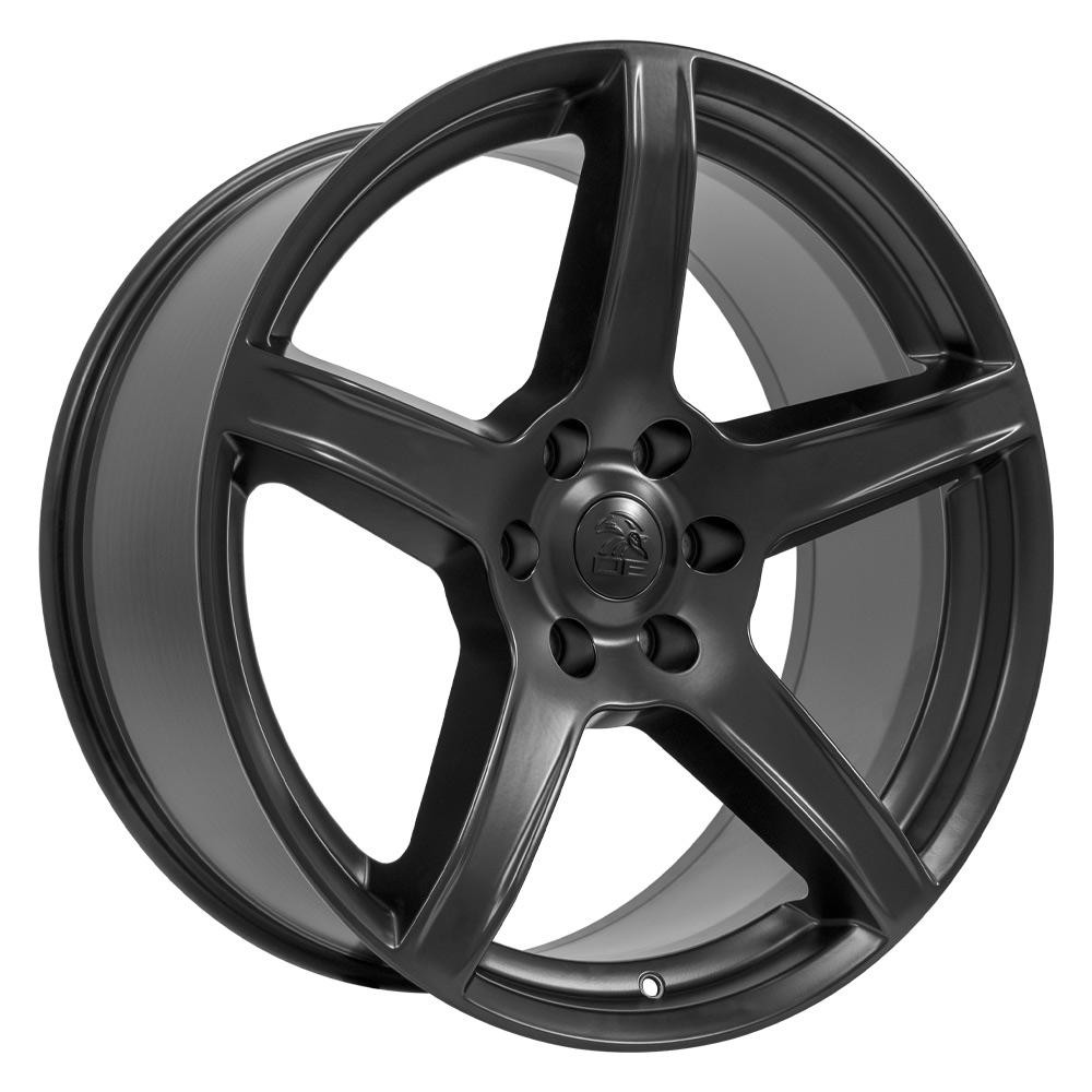 OE Wheels DG22 Ram Satin Black 22x9.5 9mm Offset 6x139.7 (6x5.5)